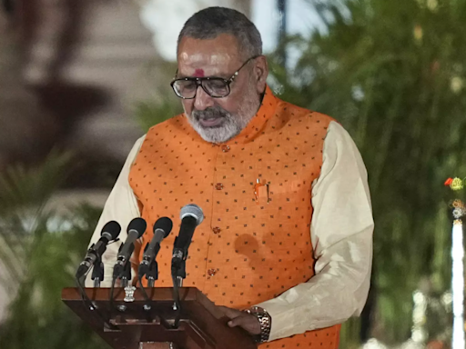 Muslims don’t vote for me also, says Giriraj Singh, backs JD(U) MP - Times of India