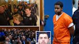 Driver in shooting death of NYPD hero Jonathan Diller admits ‘I shoot people’ as more than 200 cops pack courtroom for ex-cons’ indictment