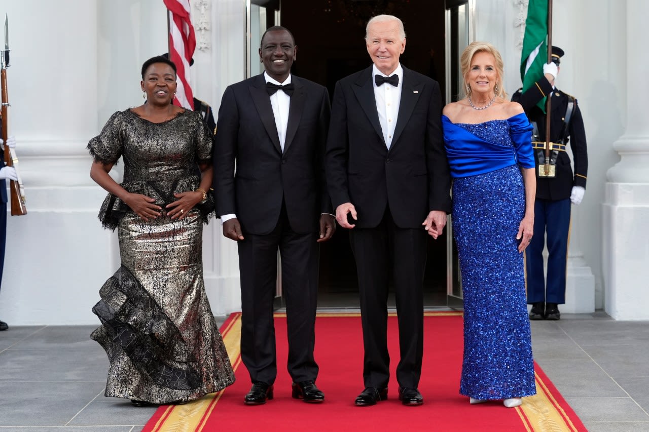 Lawmakers, Hollywood collide at White House state dinner for Kenya’s Ruto
