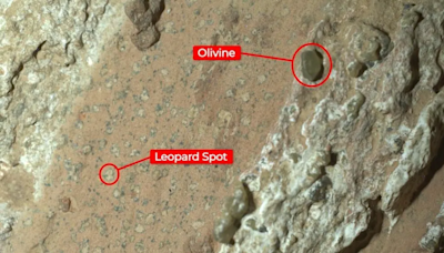 La NASA afirma que una roca de Marte sugiere que hubo vida antigua