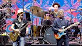 “The doctor's in the house”: Watch Carlos Santana and Eric Clapton tip their caps to Peter Green with searing Black Magic Woman at the 2023 Crossroads Festival