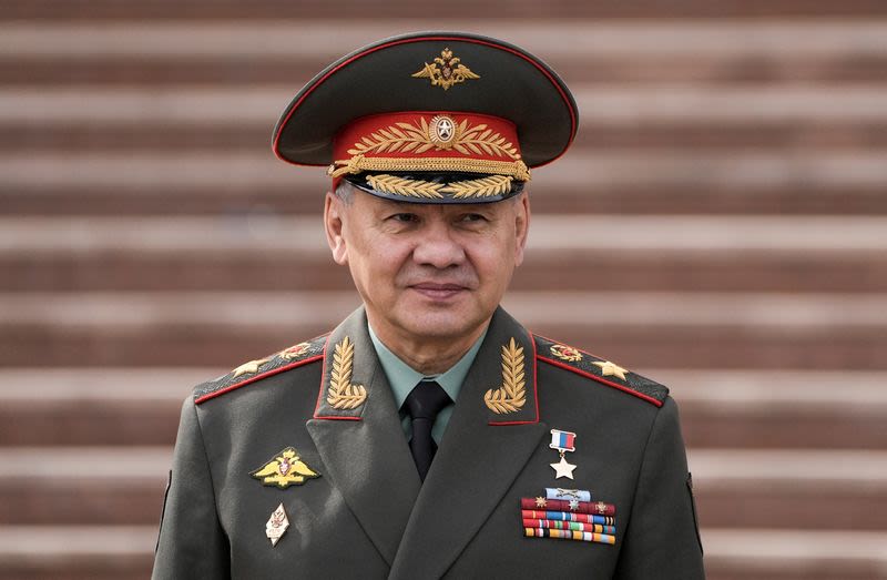 Russia's Putin proposes sacking Defence Minister Shoigu, parliament says