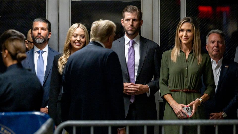 Trump’s family members have visited court during the hush money trial. Notably missing: Melania and Ivanka Trump