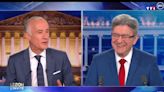 Audiences access 20h : Jean-Luc Mélenchon, invité du "20 Heures" de TF1, a-t-il convaincu plus d'électeurs que Jordan Bardella et Gabriel Attal ?