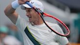 Andy Murray suffers first-round exit at Miami Open