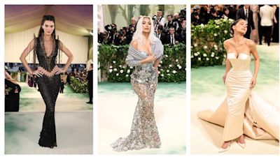 Clã Kardashian-Jenner vai do vintage ao controverso vestido com cardigã, no Met Gala; veja detalhes