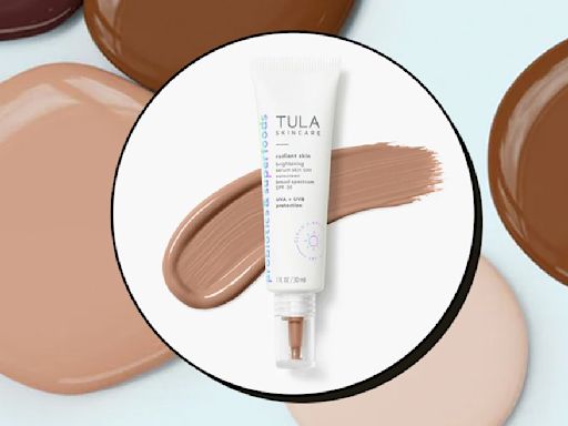 This Tinted SPF Serum Doubles as a Dewy Foundation