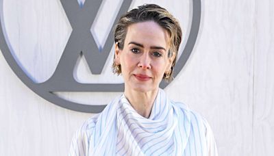 Sarah Paulson Talks Fillers, Says She Doesn't 'Shoot Anything' into Her Face: 'Everyone Knows I'm 49'