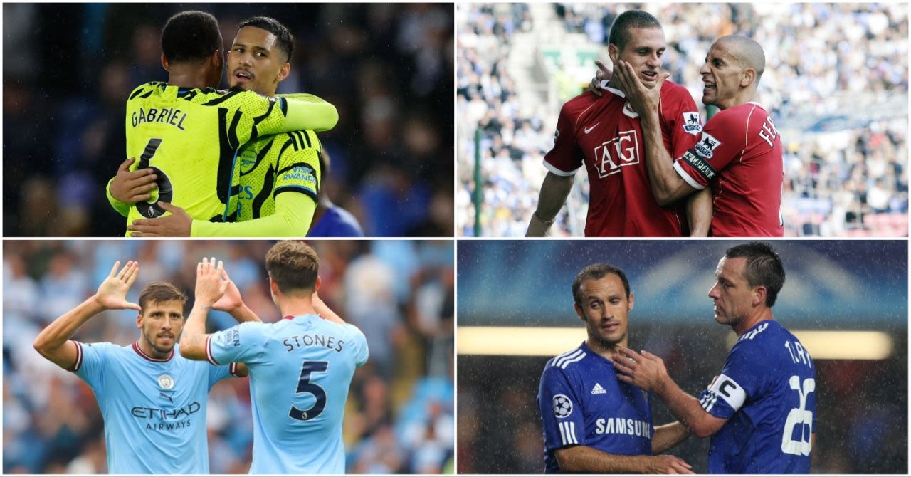 The 10 best centre-back partnerships in Premier League history have been ranked