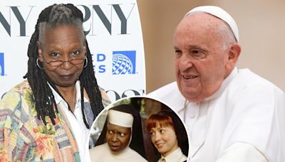 Whoopi Goldberg ‘offered’ the pope a role in ‘Sister Act 3’: He’s ‘a fan’