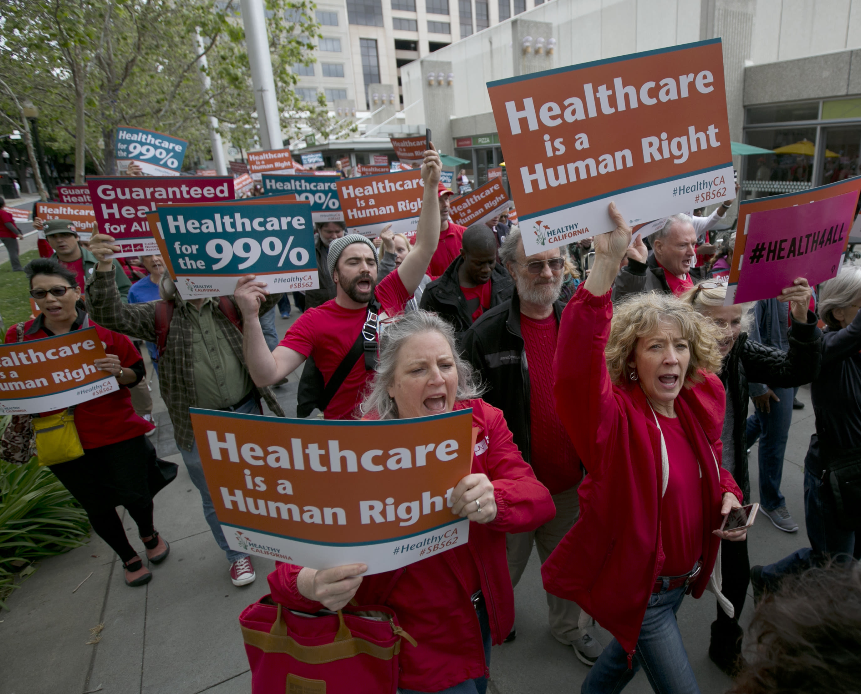 Letters to the Editor: Budget deficits are a bad excuse for California to kill single-payer healthcare