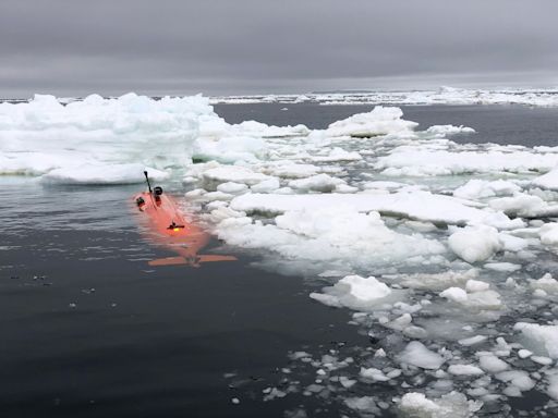 Revolutionary Submarine Discovers Ice Shelf Mysteries, Then Disappears Without a Trace