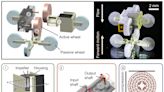 A miniature wireless robot that can effectively move through tubular structures