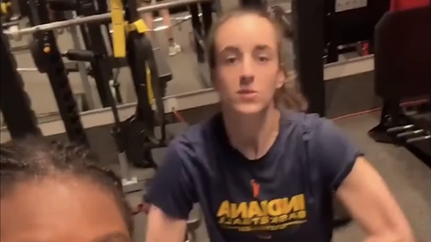Caitlin Clark Starred in Aliyah Boston's Funny Workout Video, and Fans Loved It
