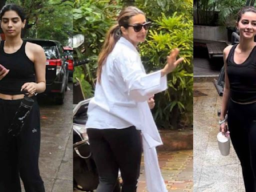Malaika Arora to Ananya Panday: Bollywood divas show us how to slay in simple gym fits