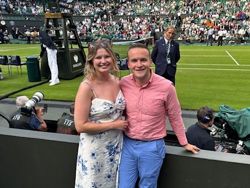 'I spent a day on Centre Court at Wimbledon and I can't wait to go back next year'