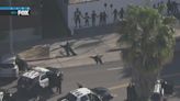 Possible shooting suspect leads police chase in LA; 4 in custody