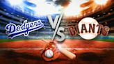 Dodgers vs. Giants prediction, odds, pick
