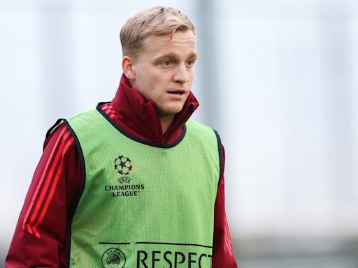 Donny van de Beek completes permanent transfer away from Man Utd