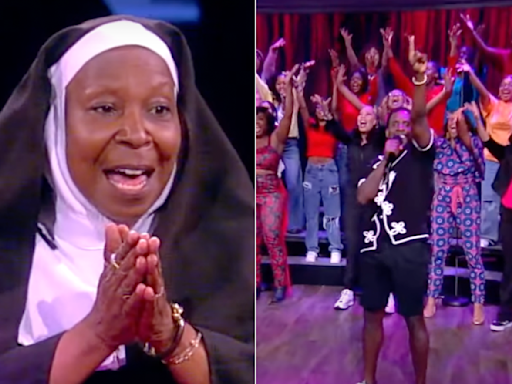 Whoopi Goldberg Reunites ‘Sister Act 2’ Kid Actors After 30 Years to Recreate ‘Oh Happy Day’ and ‘Joyful, Joyful’ Choir Scenes...