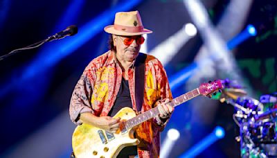 Santana wants a new Woodstock as he makes Strip return