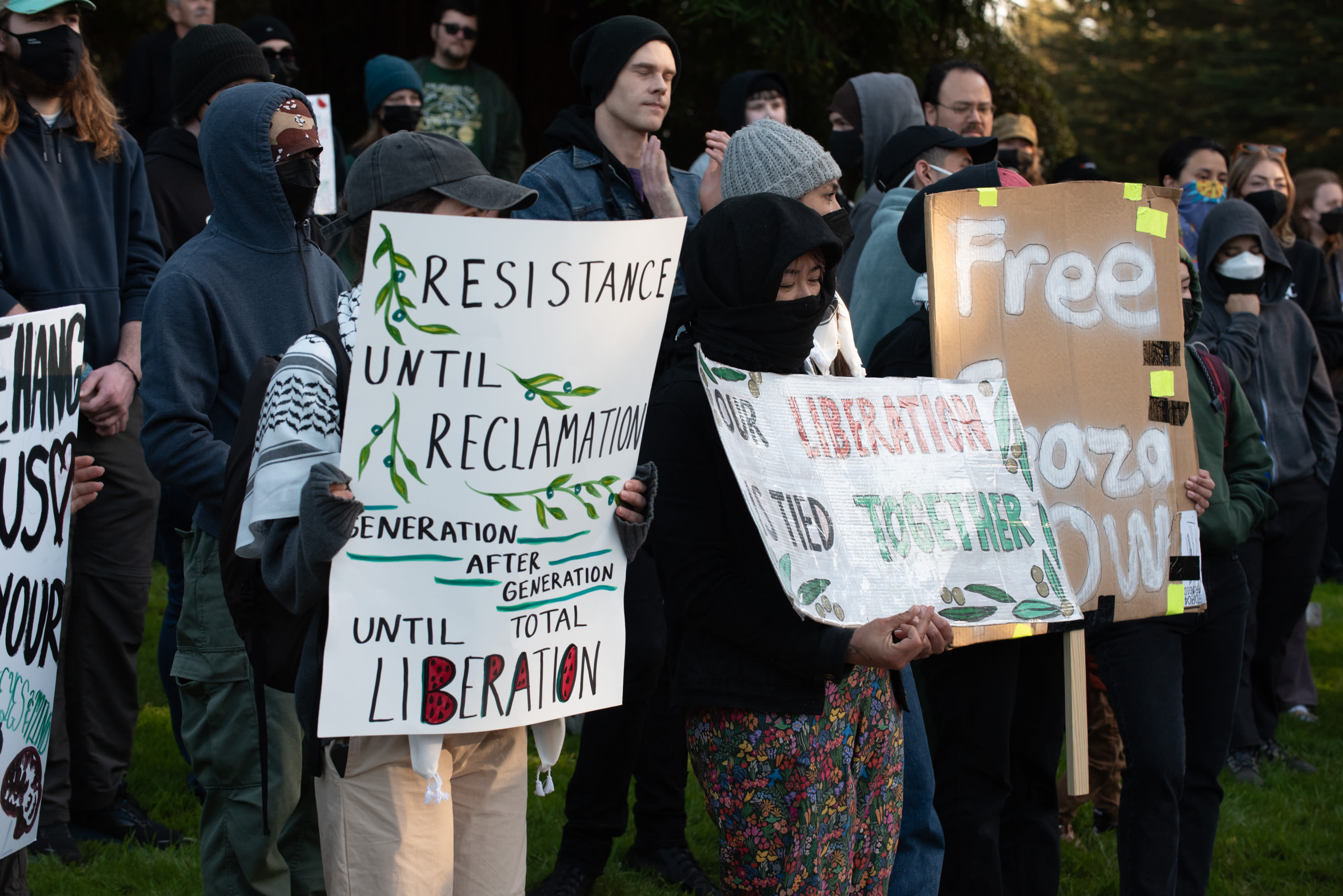 Tense standoff at Cal Poly Humboldt ends with arrest of dozens of Gaza war protesters