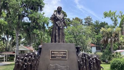 Harriet Tubman led a raid that freed more than 700 enslaved people. A South Carolina church has built a statue in her honor