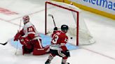 Domi scores in overtime as Blackhawks beat Red Wings 4-3