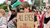 Pro-Palestine protest disrupts traffic in Durham