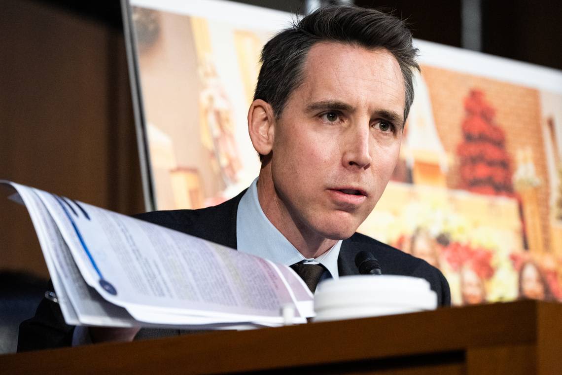 Hawley entered the Senate pledging to take on big tech. Has he succeeded?