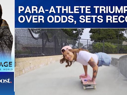 US Para-athlete Sets World Record for Longest Handstand on Skateboard |