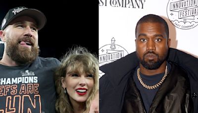 Kanye West Name Drops Taylor Swift and Travis Kelce in New Album