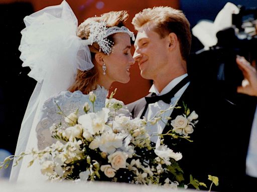 10 of the Most Amazingly '80s Celebrity Wedding Gowns