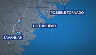 Possible tornado touches down on Edisto Beach