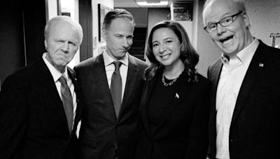 Harris, Biden, and Trump spar on SNL as Maya Rudolph and Dana Carvey team up for political laughs