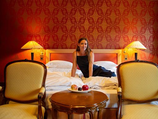 A Swiss town is home to a 5-star hotel that welcomes everyone from the ultrawealthy to royalty. Take a look inside.