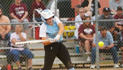 The bats are heating up at the right time for Saint Joseph softball