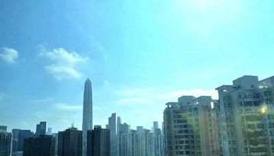 深圳發高溫黃色預警 最高氣溫逾35℃