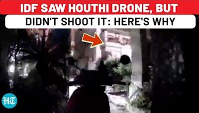 Houthi Tel Aviv Hit: Now Israel Says Knew About Drone, Tracked For 6 Min, But Didn't Shoot Because…