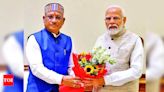 Chhattisgarh CM Vishnu Deo Sai meets PM Modi and Home Minister, Discusses State Developments | Raipur News - Times of India