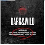 BTS 防彈少年團 親筆簽名 正規一 DARK & WILD〖奶茶Idol商品】