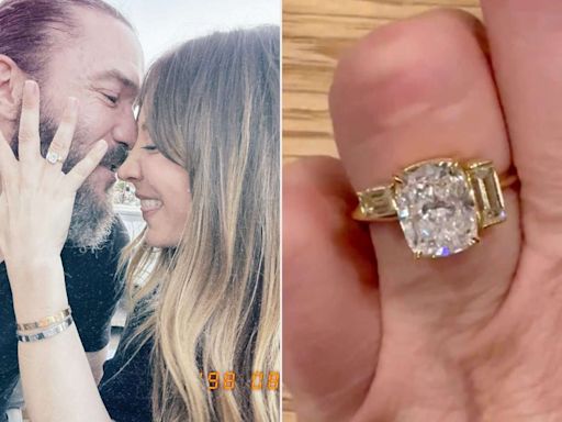 Kaley Cuoco Calls Sparkling Engagement Ring from Fiancé Tom Pelphrey a 'Slice of Perfection’: See the Close-Up