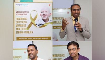 Celebrating Young Cancer Warriors: Manipal Hospital Yeshwanthpur's Heartfelt Tribute During Childhood Cancer Awareness Month