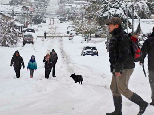 Nieve en Neuquén y Río Negro: zonas afectadas este jueves y viernes, y qué pasa con las lluvias en el Alto Valle - Diario Río Negro