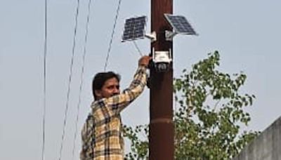 Greater Noida’s residential, industrial sectors get 32 solar powered CCTV cameras