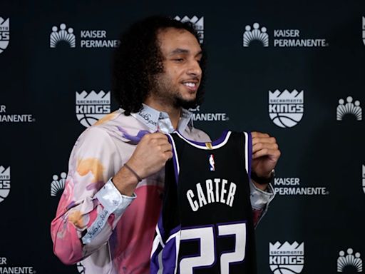 Kings draft pick Carter ready to follow in dad's NBA footsteps