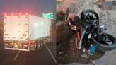 Chorrillos: mujer que iba de copiloto en motocicleta muere tras impactar contra camión de carga