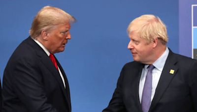 Donald Trump thanks Boris Johnson for defending him after hush money conviction
