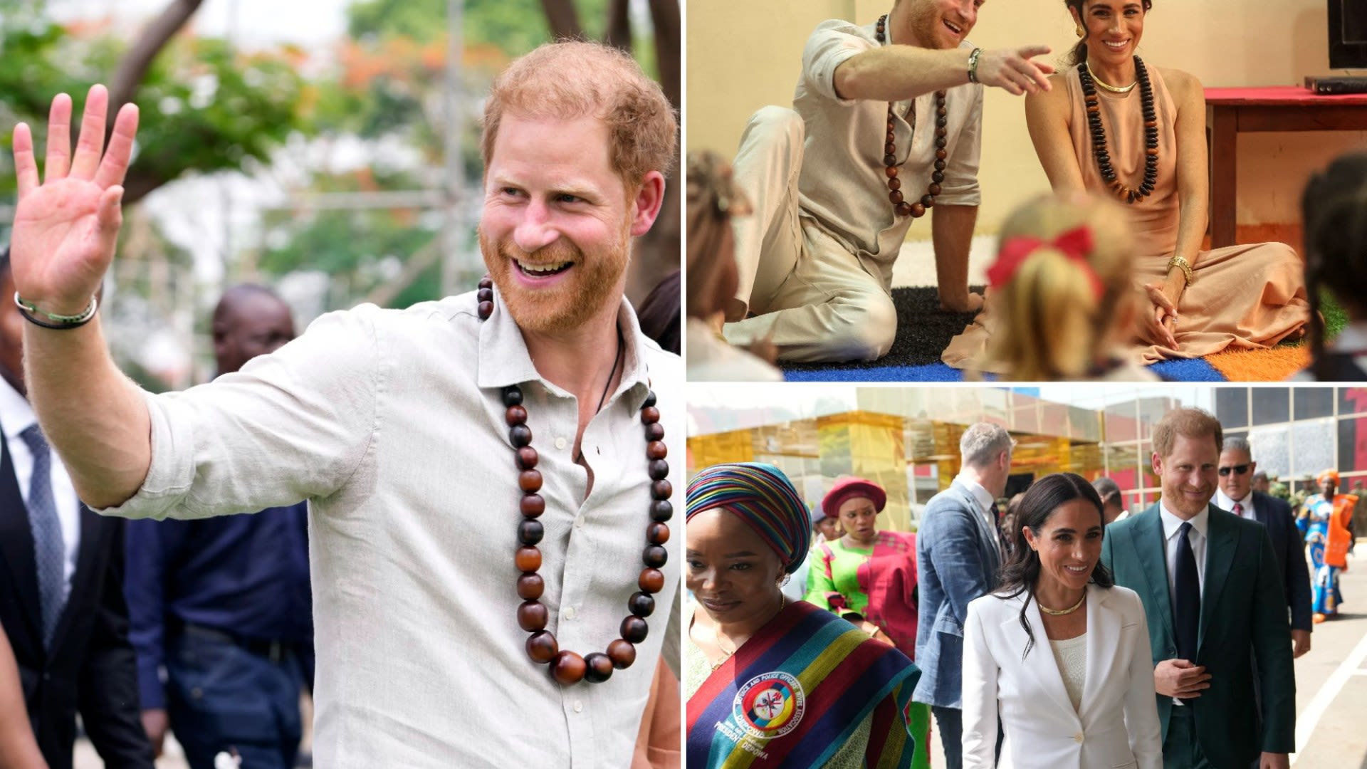 Harry & Meg’s Nigeria visit is NOT a private trip, it’s an old-school royal tour