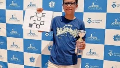 Faustino Oro festejó el Día Internacional del Ajedrez arrasando en Cataluña: campeón invicto y victorias ante cuatro de los seis mejores del torneo